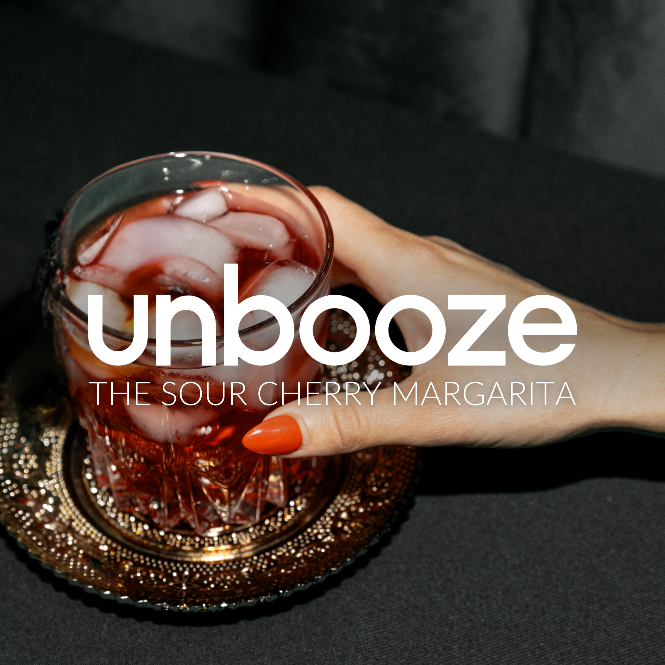 Unbooze the Sour Cherry Margarita